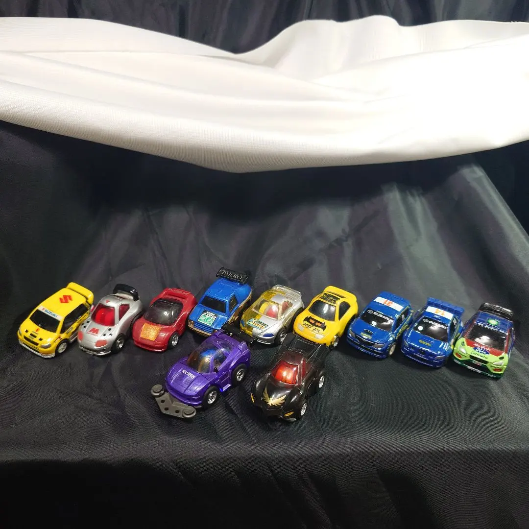 カスタマブルチョロQなどプルバックカー詰め合わせ