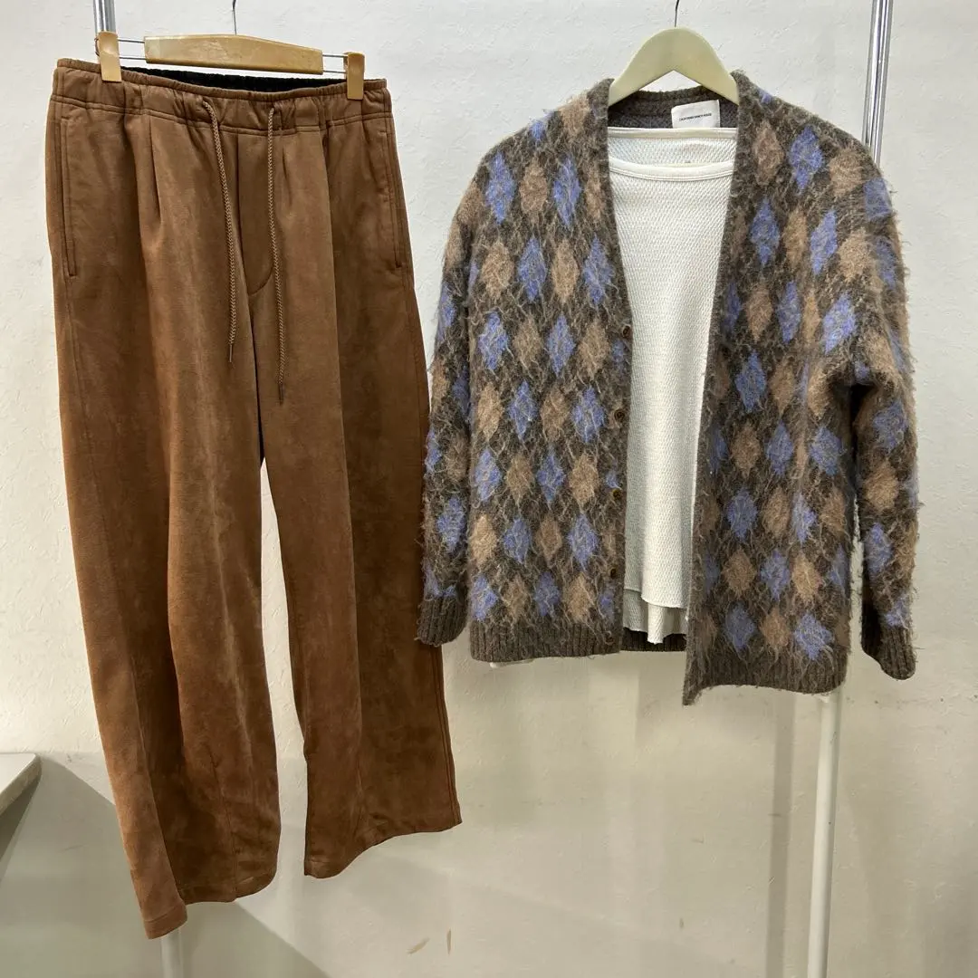 カーディガンとパンツとカットソーのコーディネート3点セットフリーサイズMＬ相当