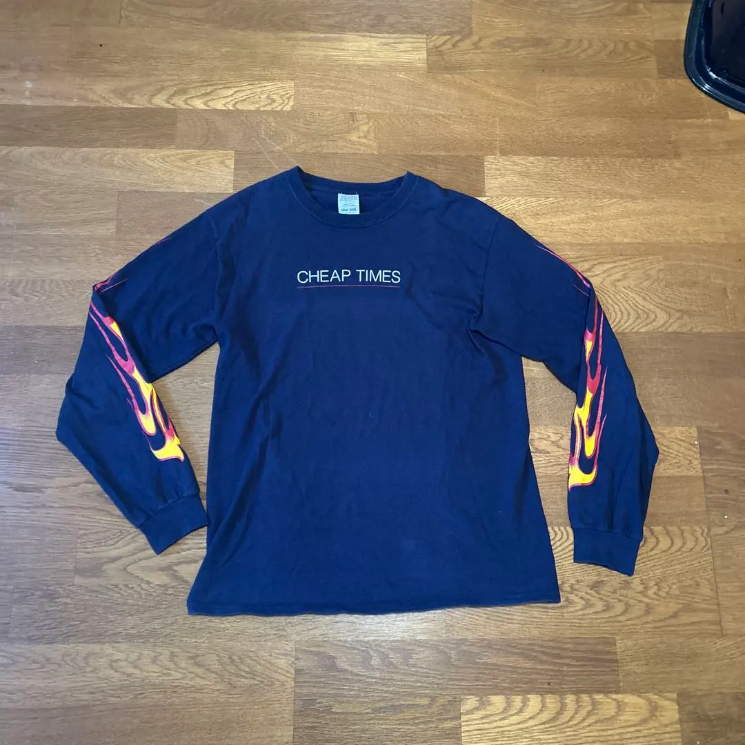 古着　ロングTシャツ　cheap times