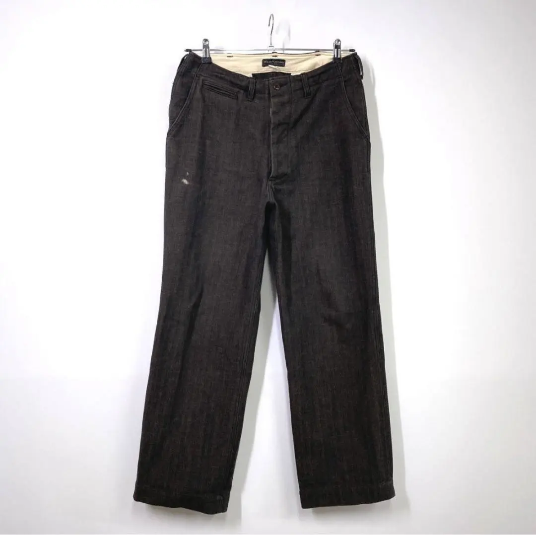 アトラクションズ ウエアマスターズ 533 ヘリンボーン トラウザース パンツ