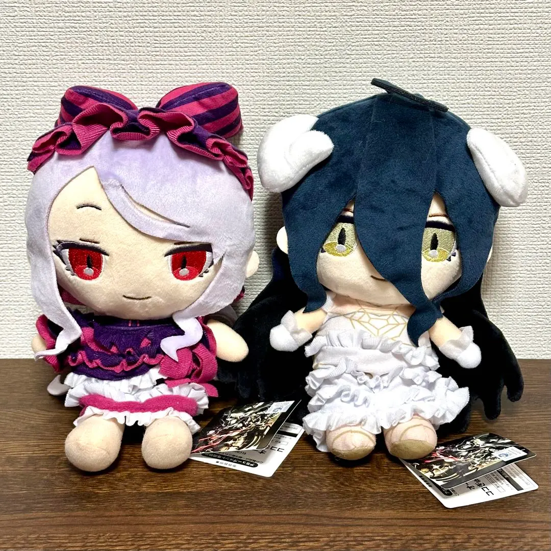 オーバーロード ココぎゅっと！ ぬいぐるみ アルベド シャルティア セット