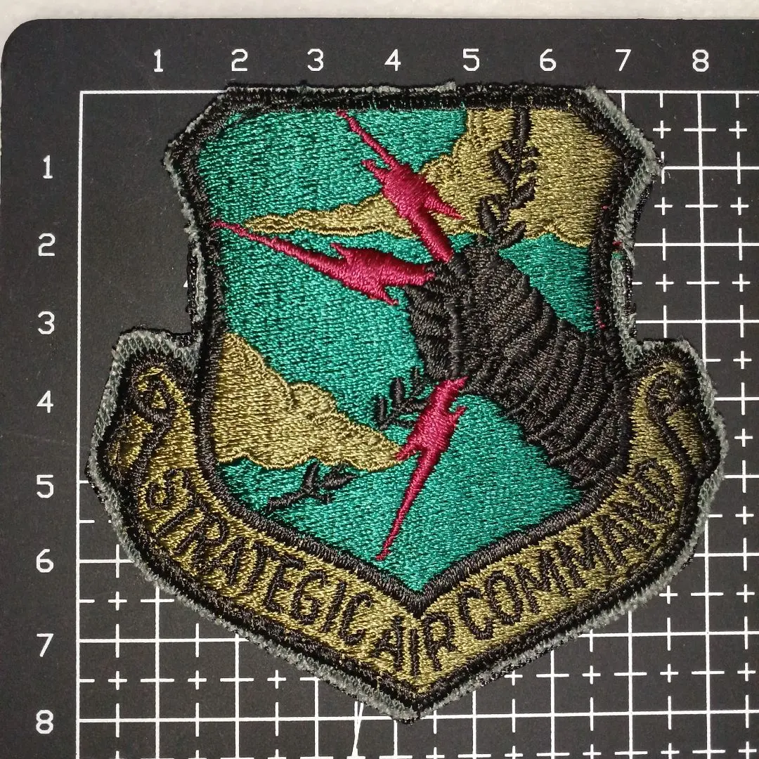 米空軍ストラテジックエアコマンド戦略空軍 　ベルクロパッチ