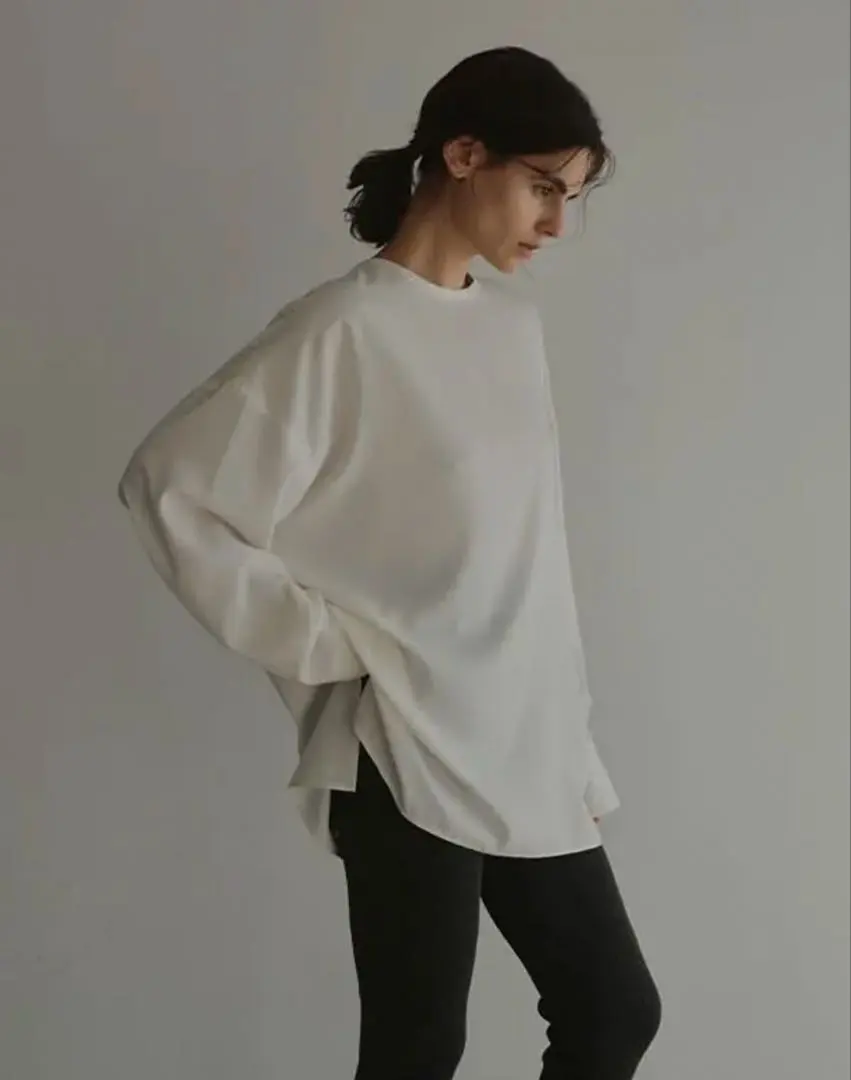 etretokyo クルーネックオーバーサイズプルオーバー