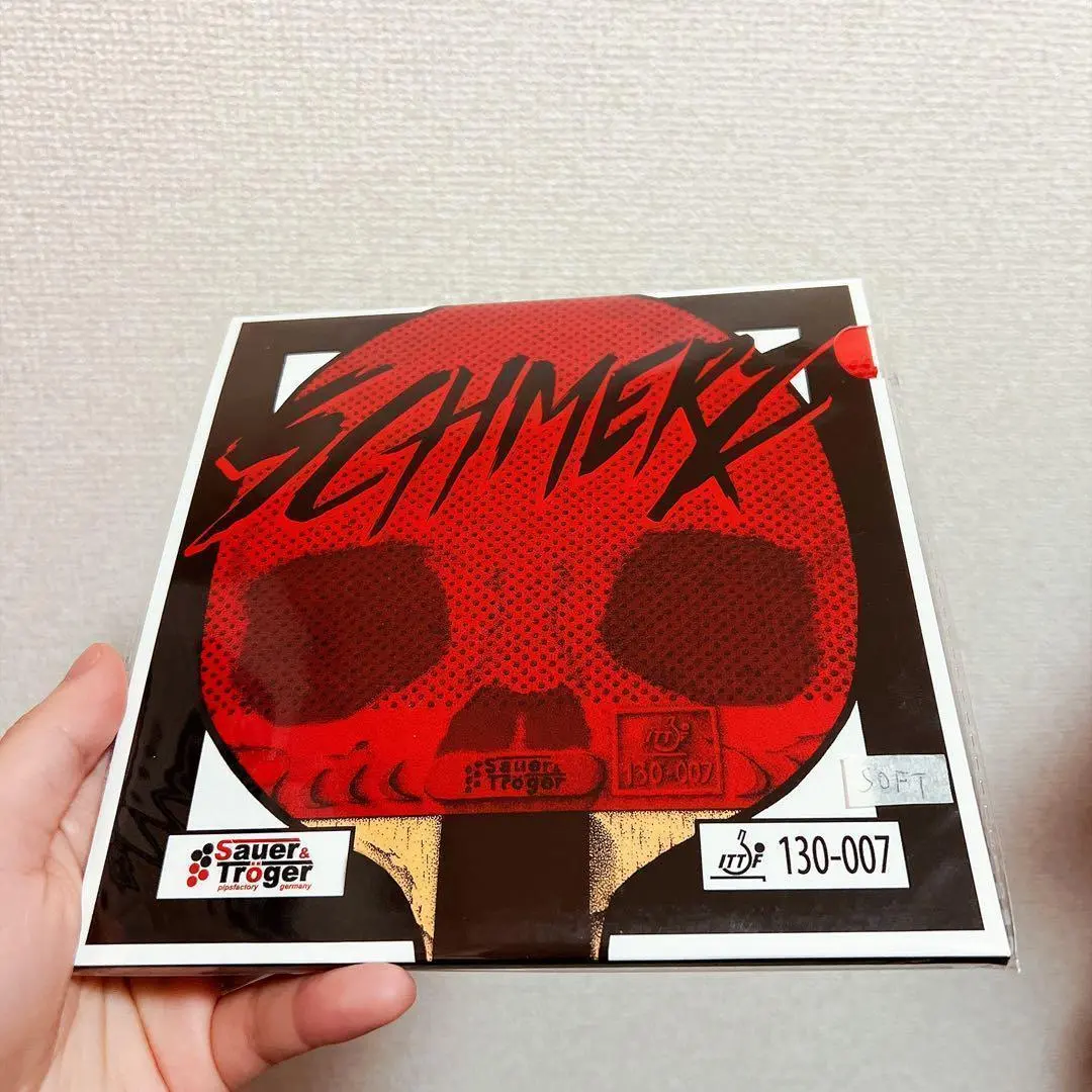 卓球　粒高　ラバー　イボ　SCHMERZ シュメルツ　Soft Z1