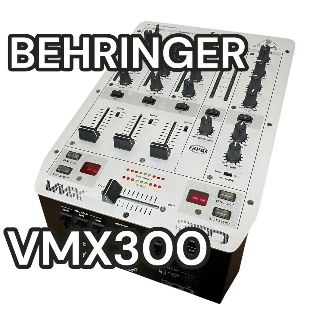 【ジャンク】BEHRINGER ミキサー　VMX300 音響機器　DJ