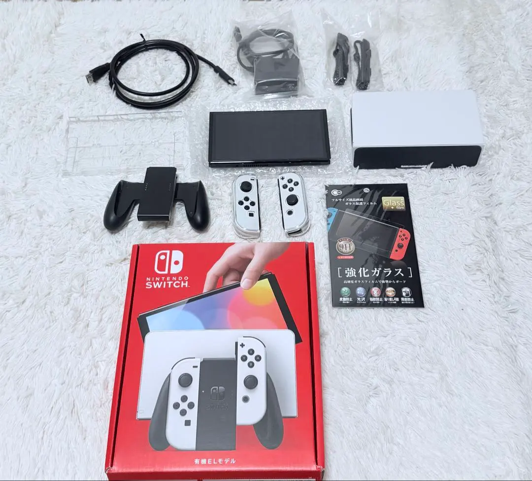 【美品 付属品完備】Nintendo Switch 有機EL ホワイト