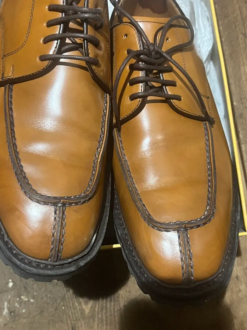 ブラウン 革靴　リーガル