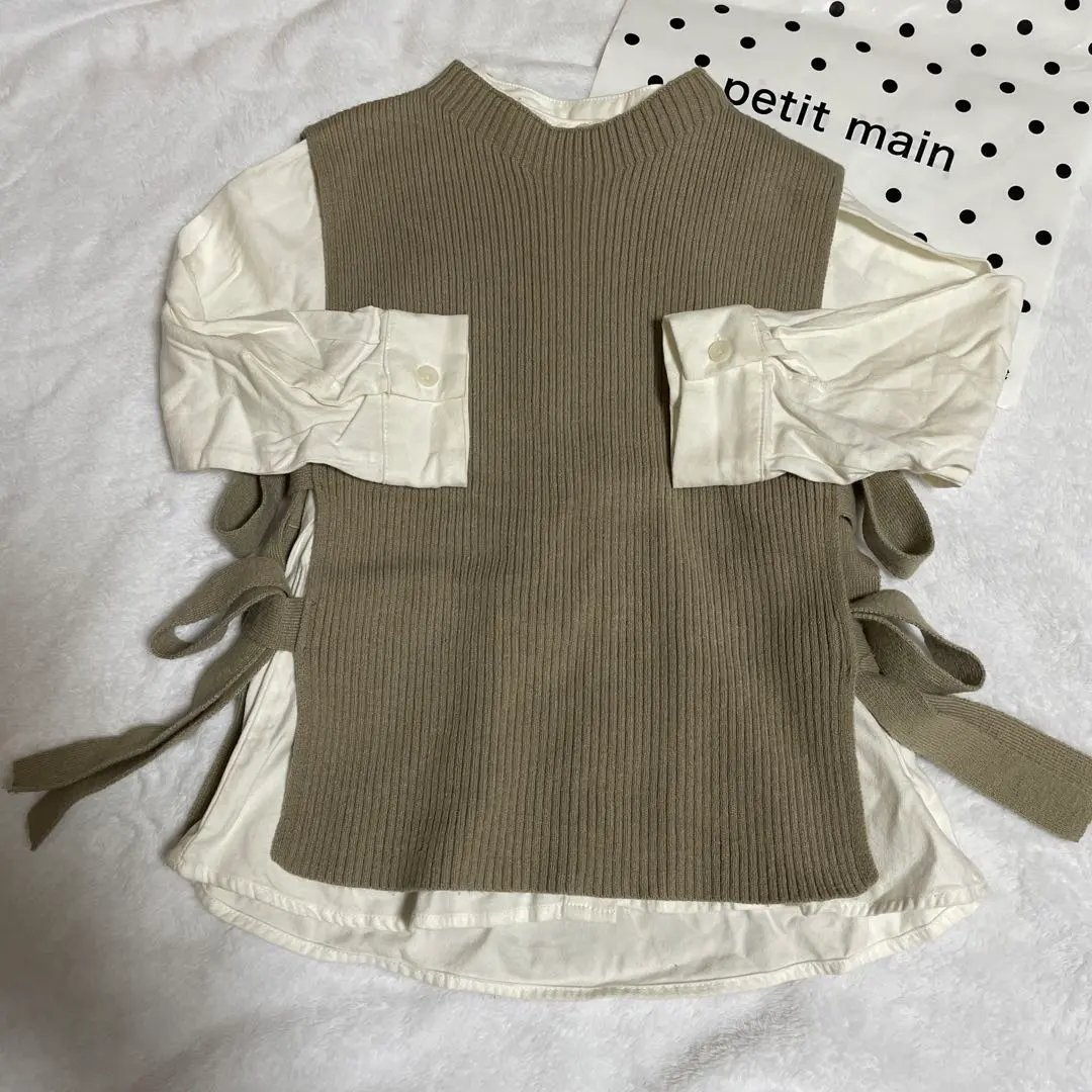petitmain重ね着ニットMサイズ100〜110