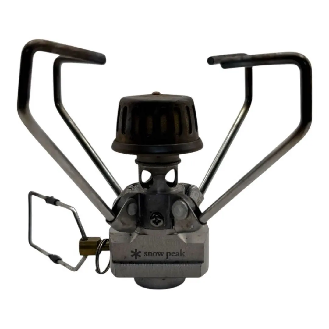 スノーピーク 旧型ガスバーナー 点火装置なし 実測約69g