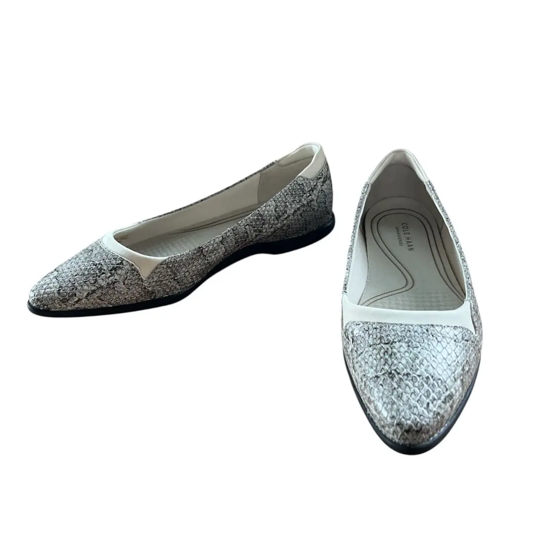 COLE HAAN コールハーン パイソン フラット パンプス 23.5cm