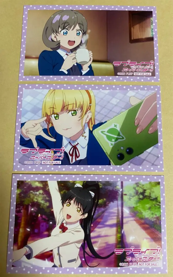 【メモリーズスナップ3種】ラブライブスーパースター