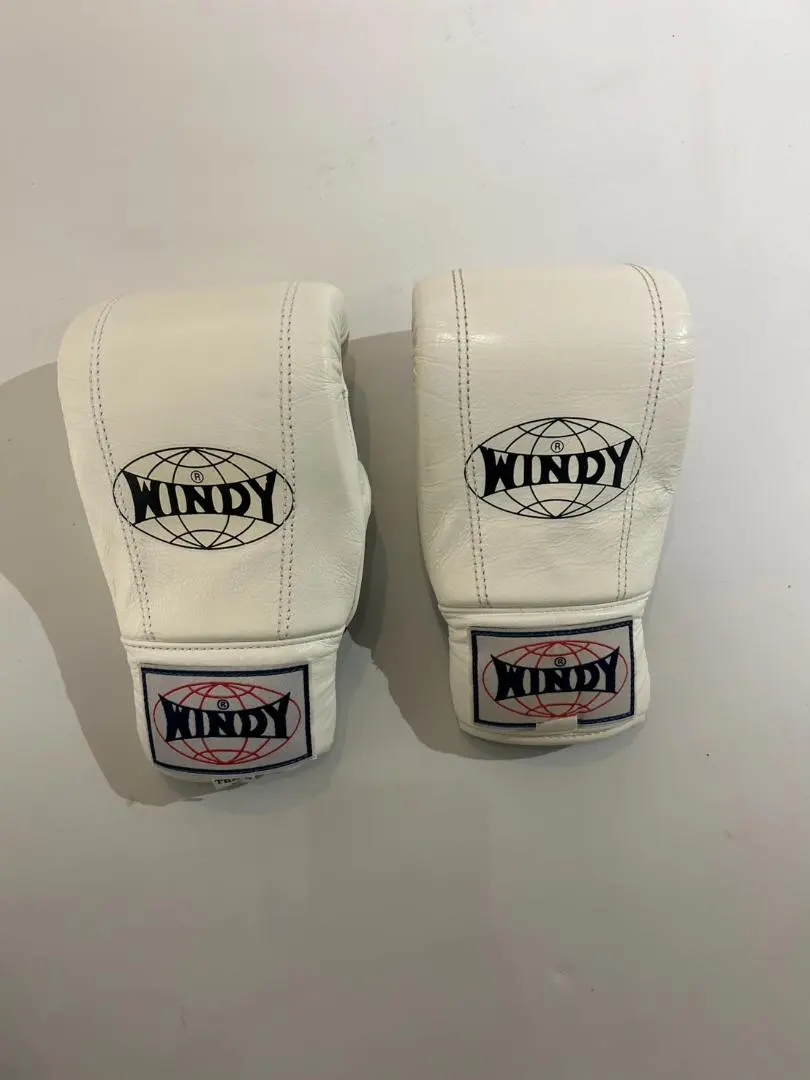 WINDY ホワイト ボクシンググローブMサイズ