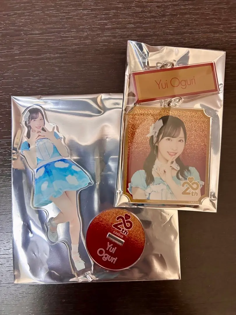 AKB48 武道館 スペシャルくじ 小栗有以 2種セット アクスタ キーホルダー