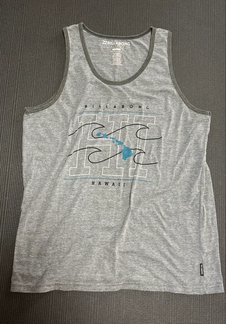 BILLABONG グレー タンクトップ S