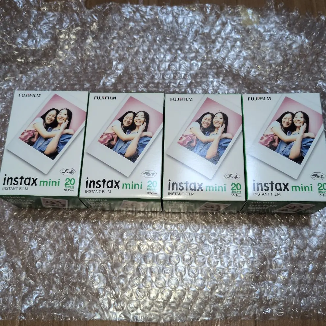 FUJIFILM instax mini フィルム 4パックセット