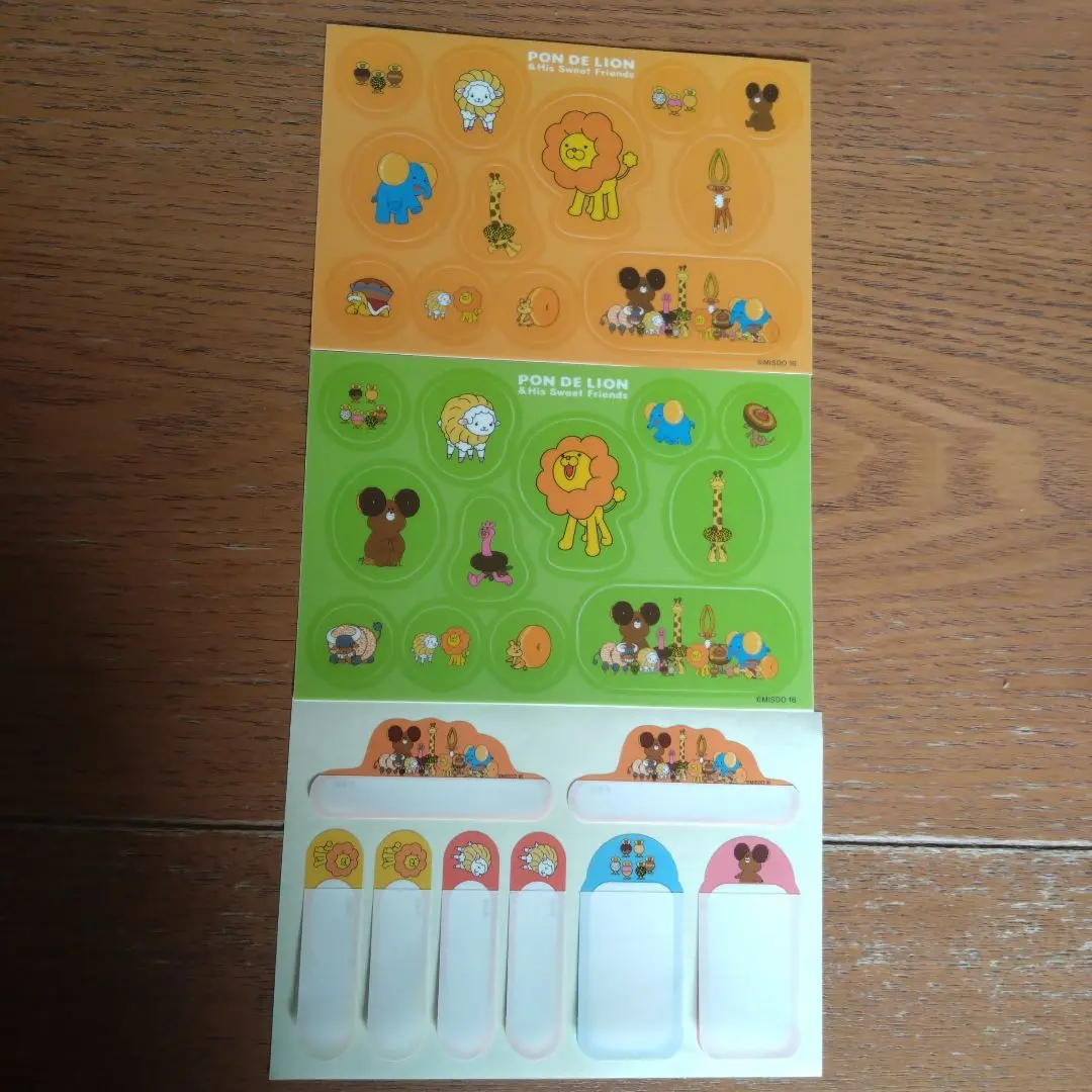 ポン・デ・ライオン　ミスド　シール