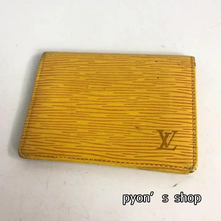 LOUIS VUITTON ルイヴィトン エピ パスケース カードケース メンズ