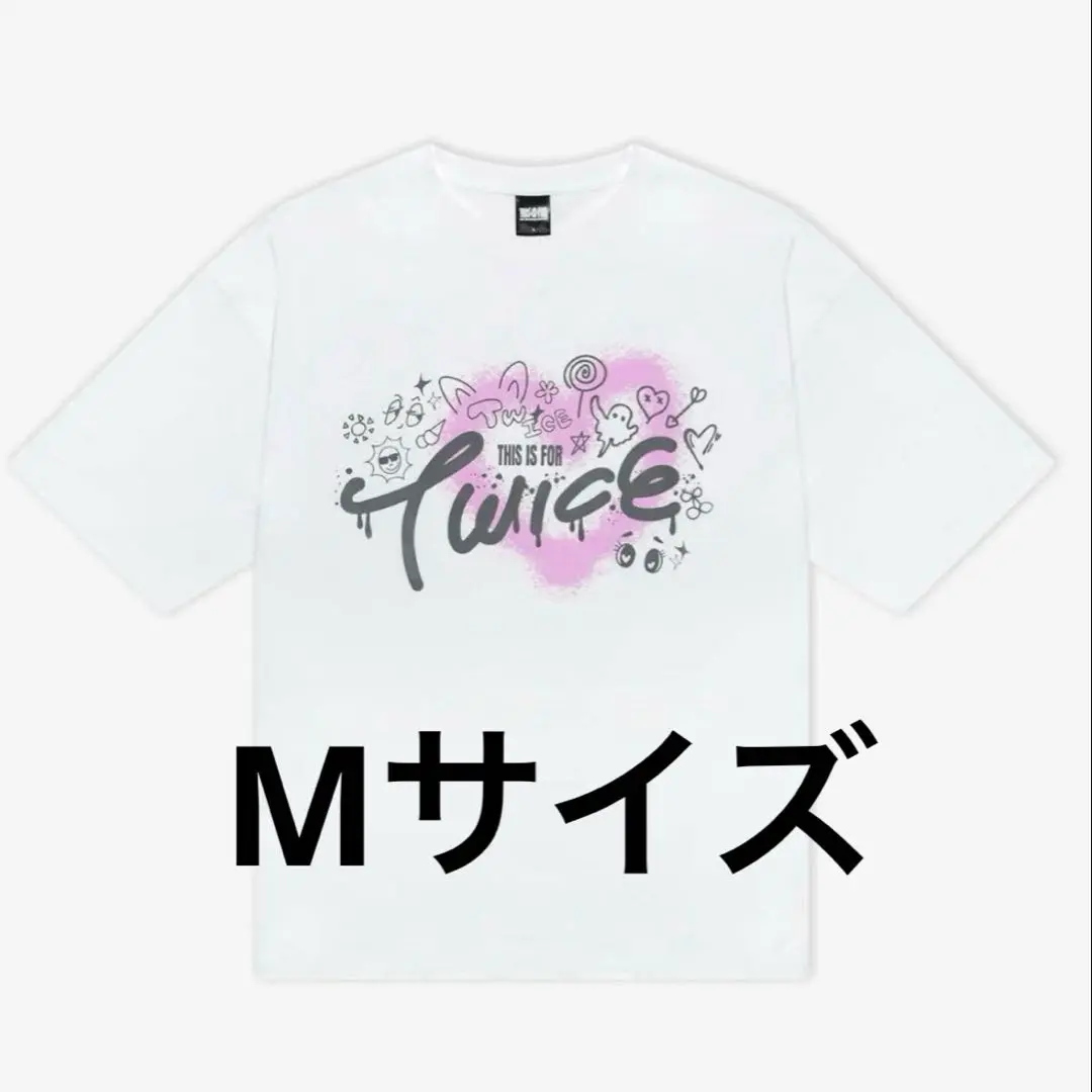twice tシャツ This is for 白 Mサイズ