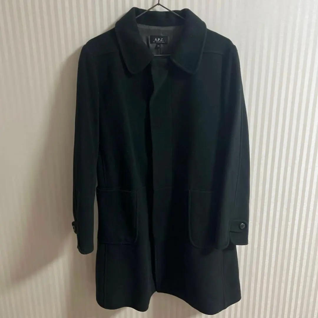 APC アーペーセー　チェスターコート　モスグリーン　ロングコート