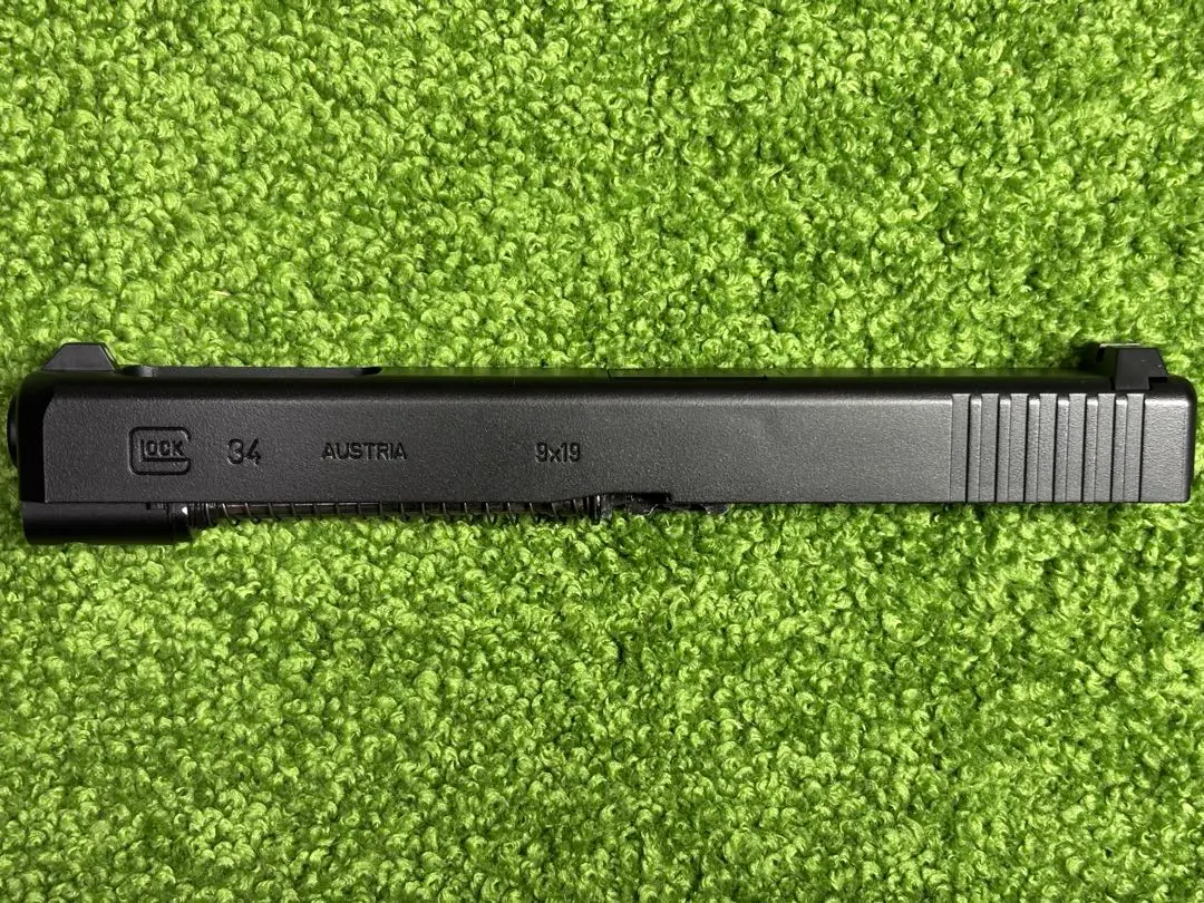 東京マルイ　グロック34 スライド一式セット　純正蓄光サイト　G34