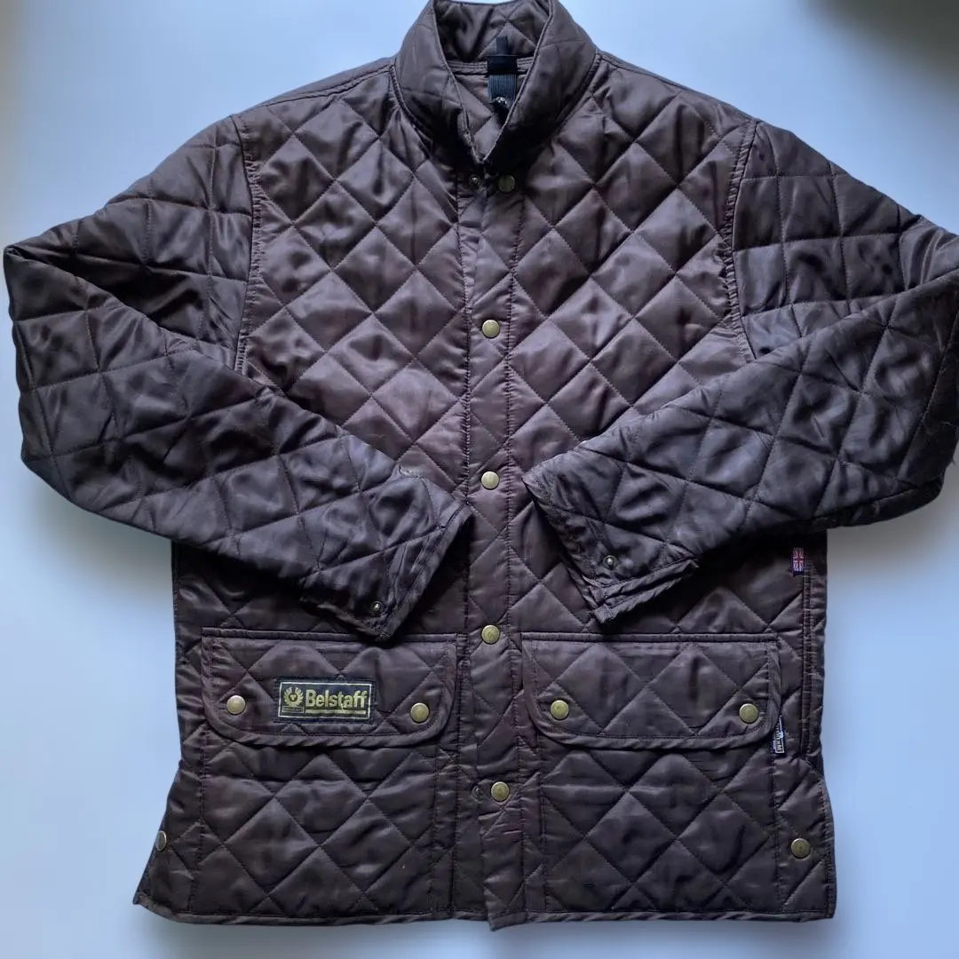 Belstaff ブラウン キルティングジャケット　S
