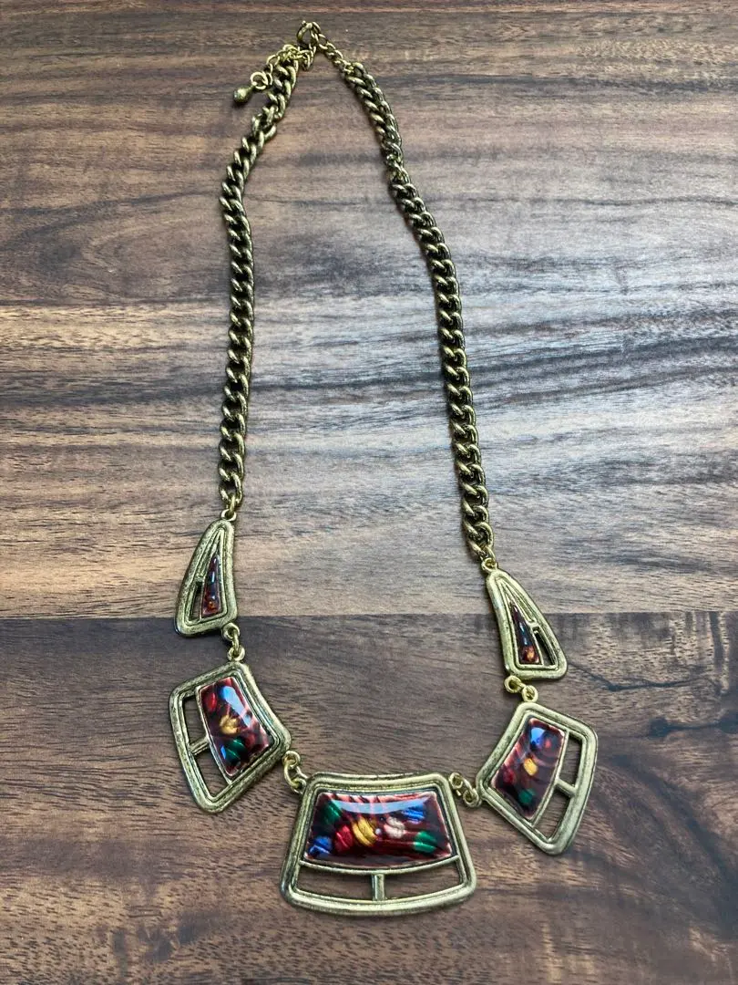 ビンテージ　エスニック　ネックレス