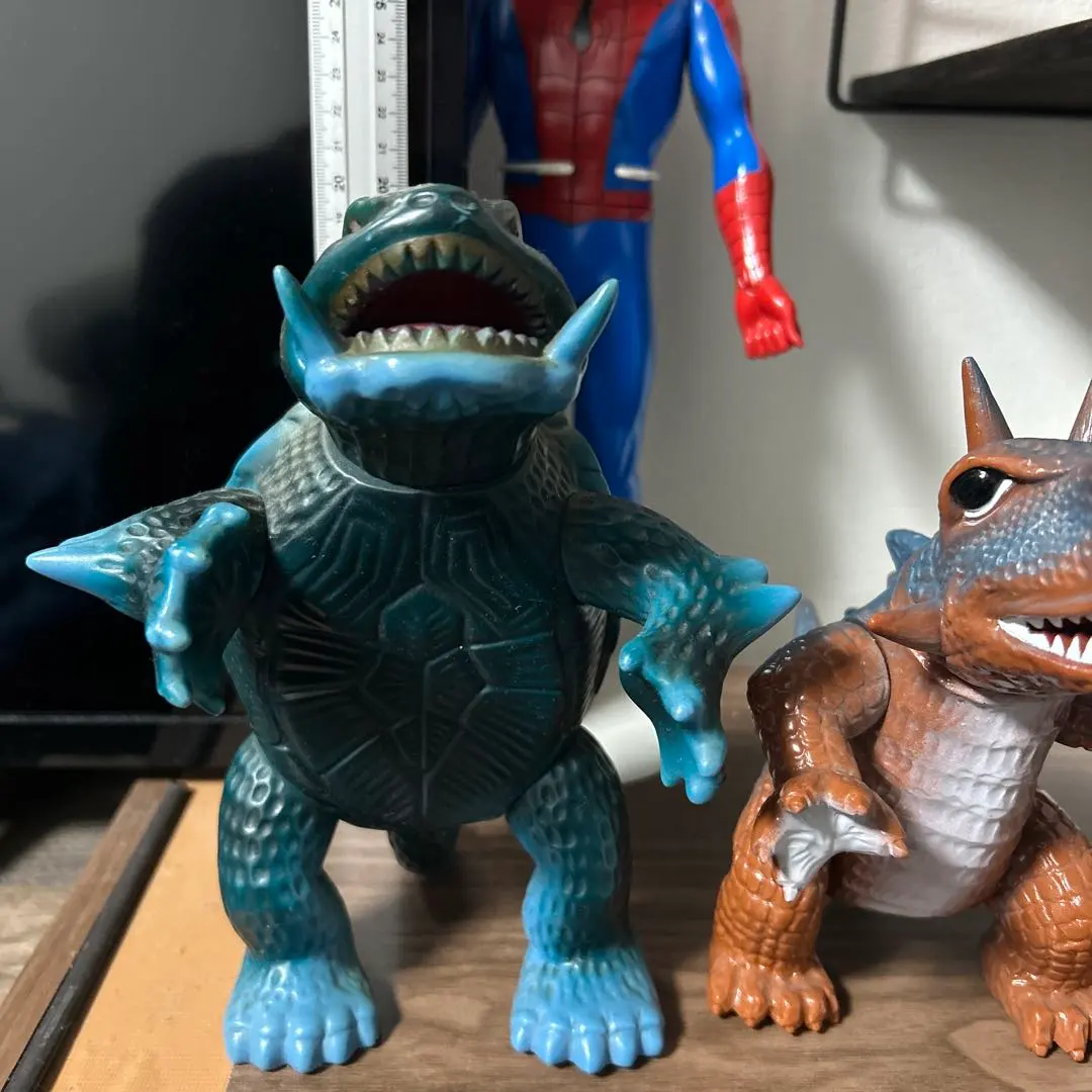 ガメラソフビ2体