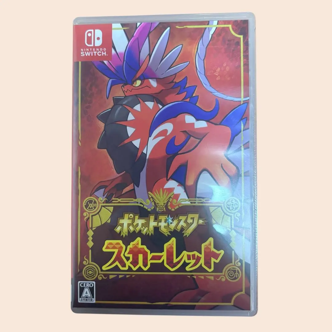 ポケットモンスター　スカーレット　ポケモン　ニンテンドーSwitch