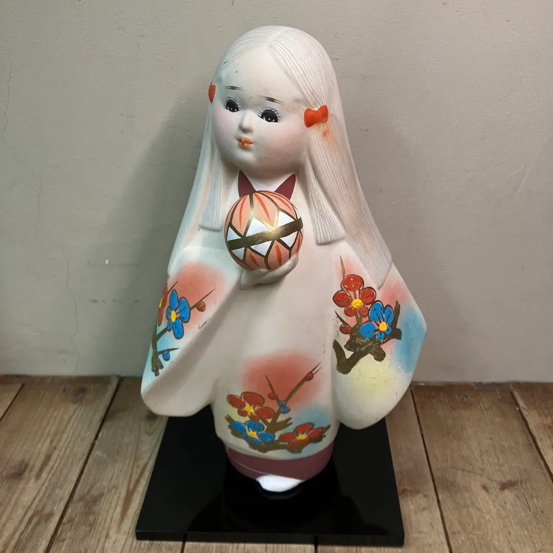 E-4 博多人形 土人形 日本人形 和人形 置物 飾り物 伝統工芸 工芸品 骨董