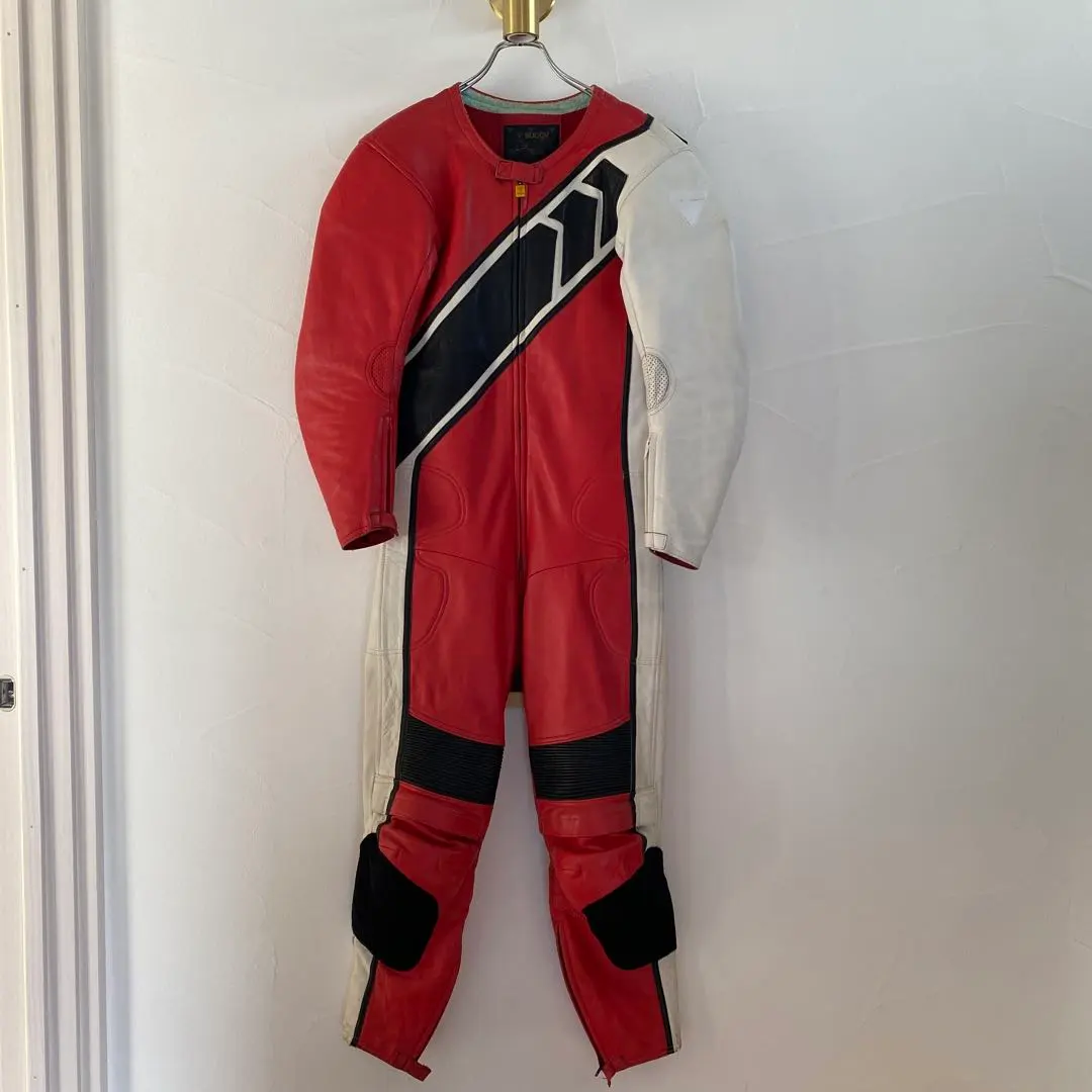 BUGGY カウレザー　本革　レーシングスーツ　ツナギ　バイク用