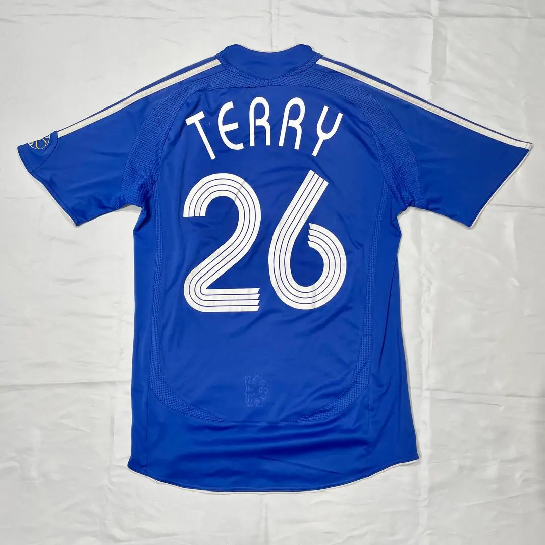 希少品 チェルシー ユニフォーム ジョンテリー 06-08 アディダス ブルー