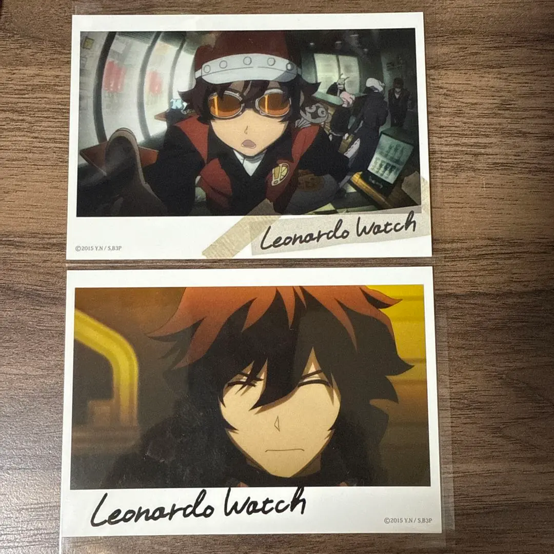 血界戦線 ミニフォトシール コレクション レオナルド・ウォッチ 2点セット