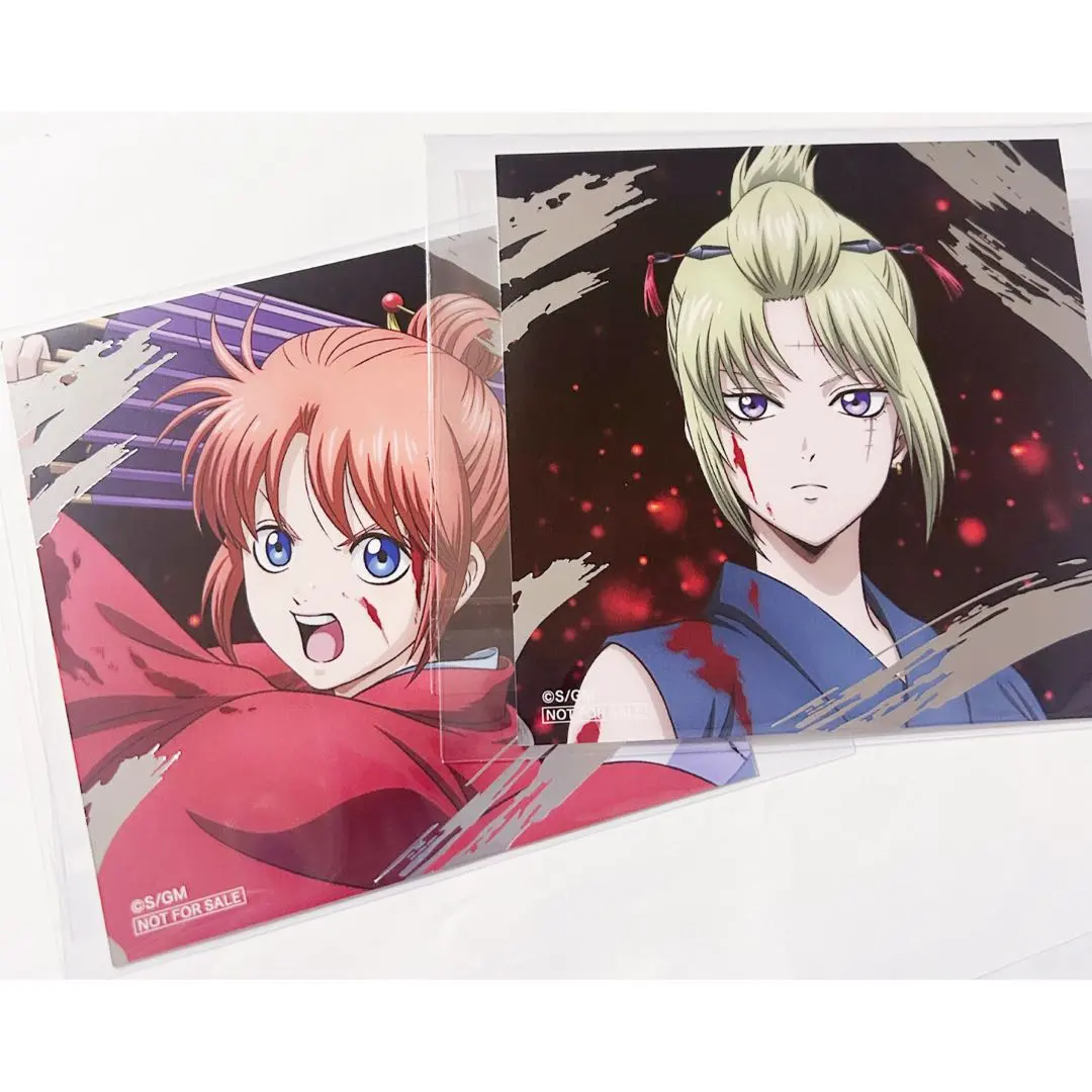 銀魂 吉原大炎上 アニメイトフェア 特典 イラストカード 神楽 月詠