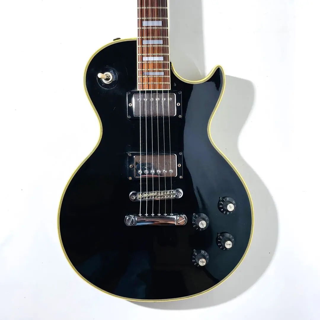 9878】 greco EG-1000 最上位 レスポールカスタム ブラック