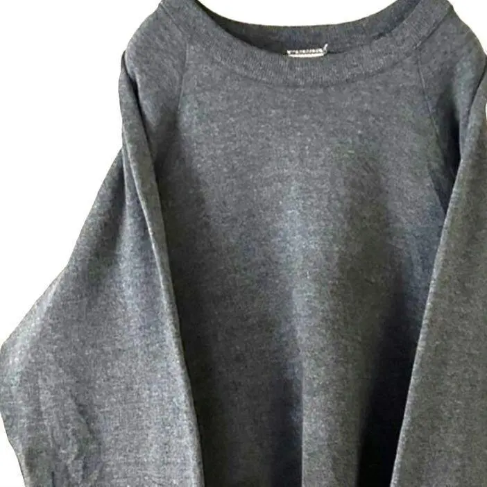 プレーン 無地 スウェット トレーナー L 海外古着