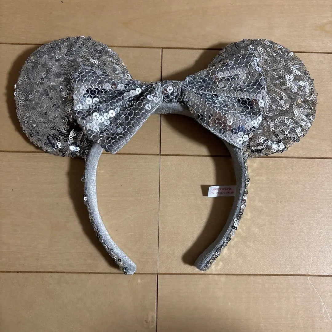 ミニー　カチューシャ　スパンコール