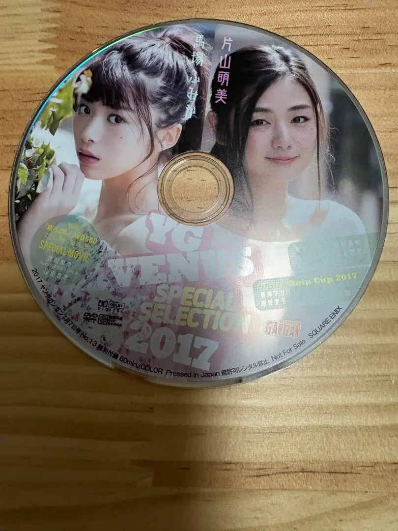 ヤングガンガン 2017年No.13 特別付録DVD 馬場ふみか