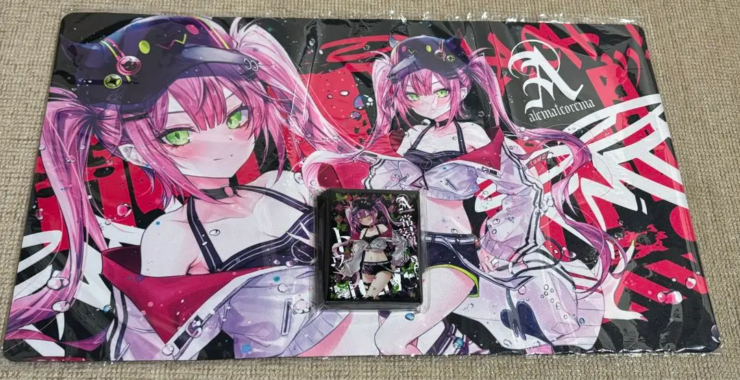 新品未開封 常闇トワ プレイマット スリーブ セット