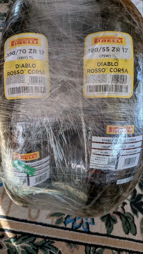 Pirelli Diablo Rosso Corsa タイヤセット ロッソコルサ