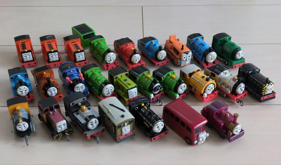 カプセルプラレール トーマス 車両 ぜんまい まとめ売り