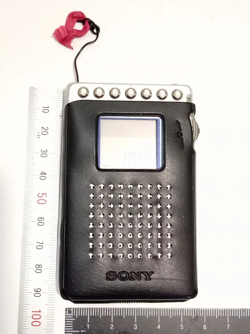 SONY ソニー　ポケットラジオ ICF-R530V　イヤホンなし