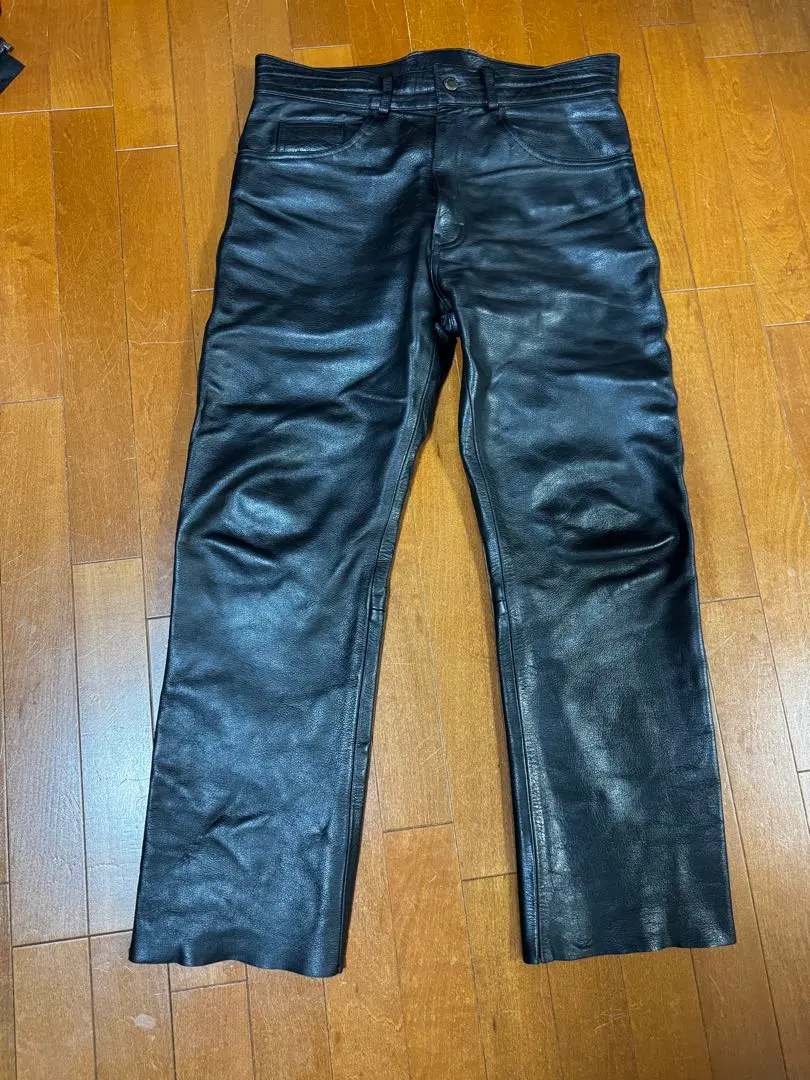 スプーン レザーパンツ ブラック 34インチ