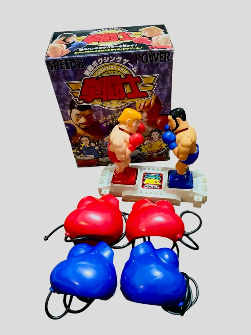 【希少 レトロ】拳闘士（けんとうし）TOMY 実戦ボクシングゲーム