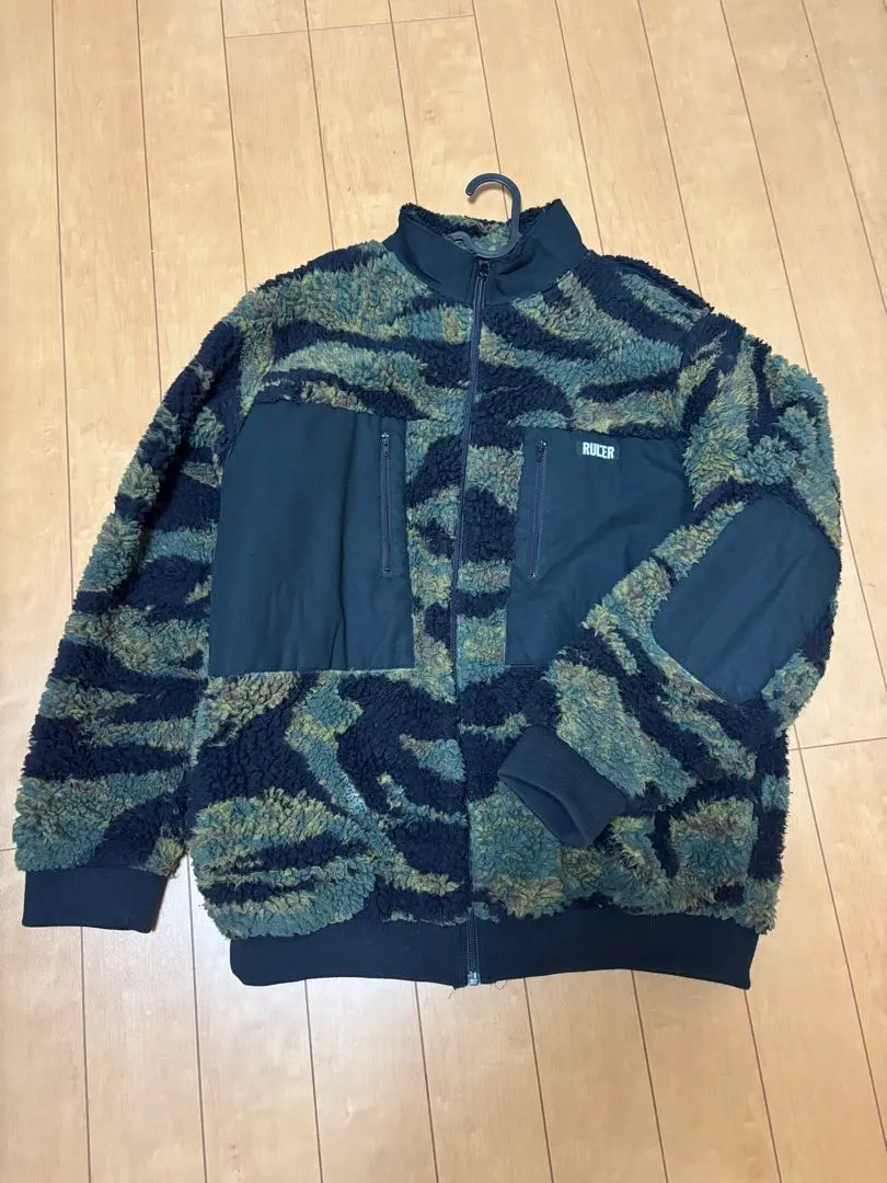 RULER 迷彩柄 フリースジャケット　xxl
