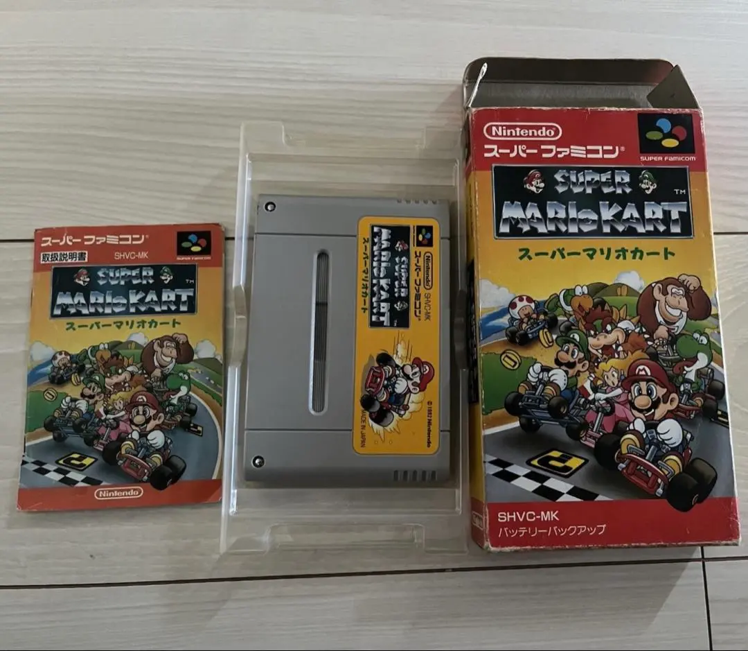 【動作確認済】 スーパーマリオカート　スーパーファミコン