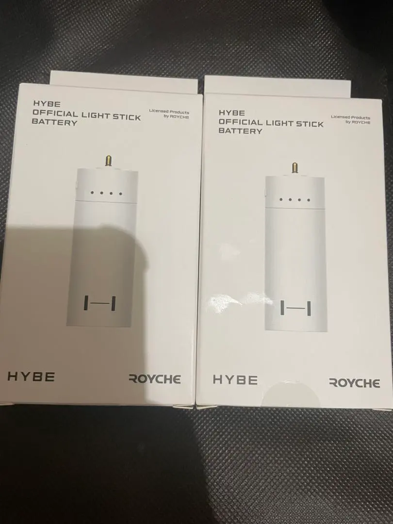 新品未開封 HYBE ペンライトバッテリー 2個セット