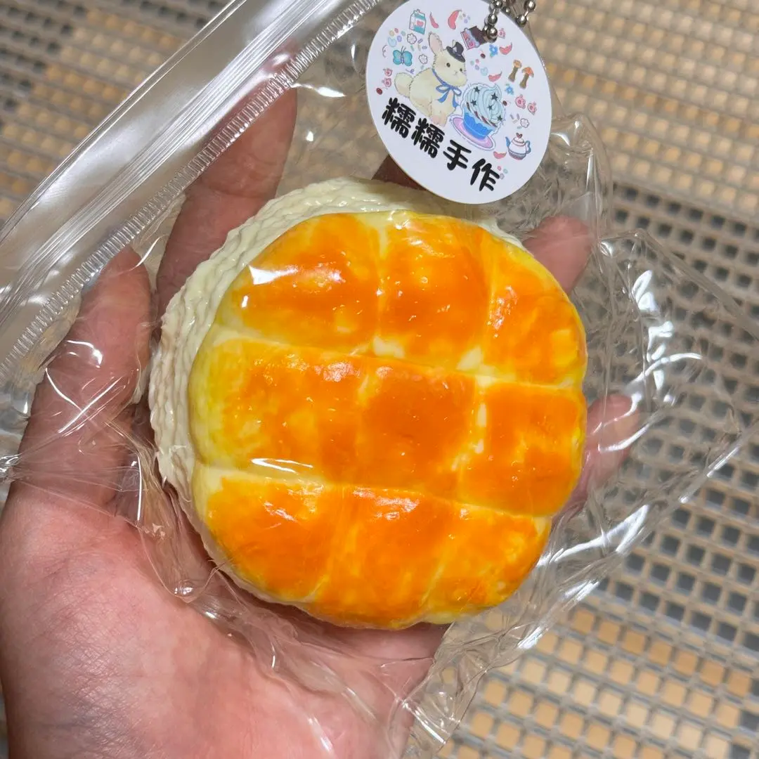 新品 焼きたてメロンパン スクイーズ 捏捏 柔らかい おもちゃ