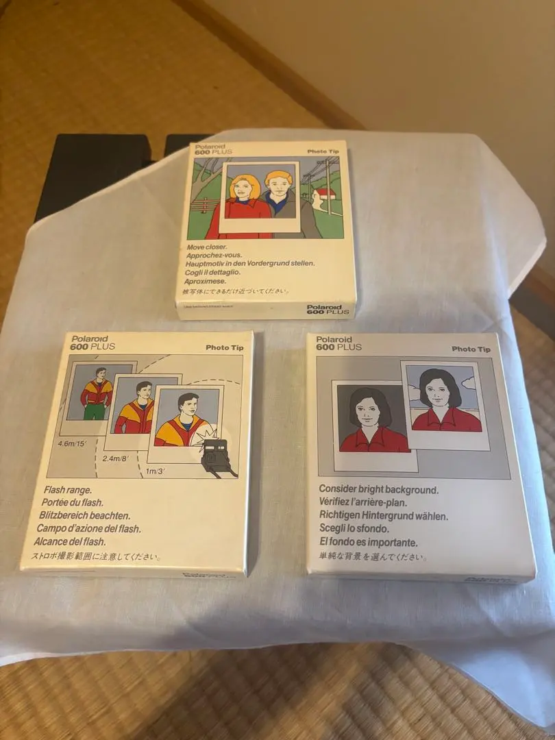Polaroid 600 PLUS インスタントフィルム 3パック