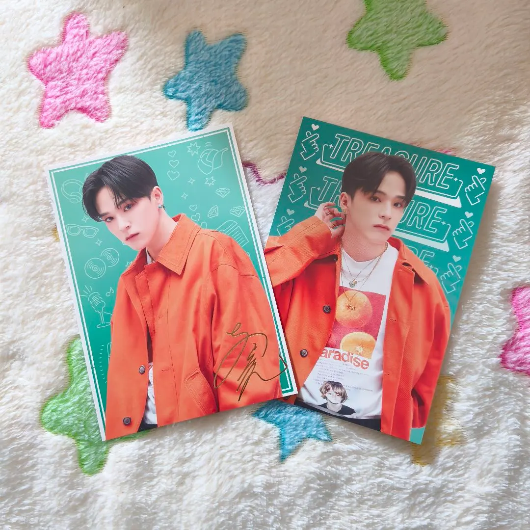 TREASURE　アサヒ　一番くじ　ブロマイド