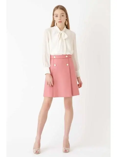 JILLSTUART ナディア台形スカート ピンク